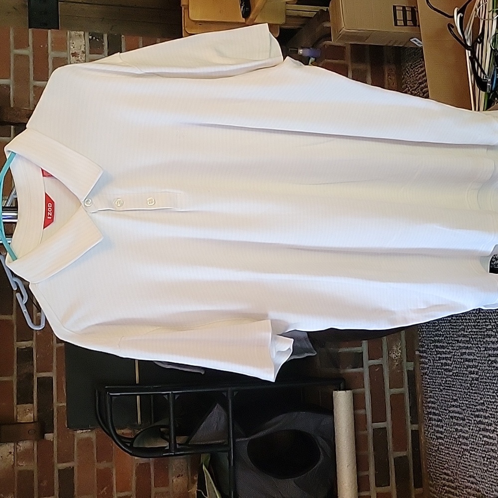 Sz xxl Izod striped clubhouse polo shirt